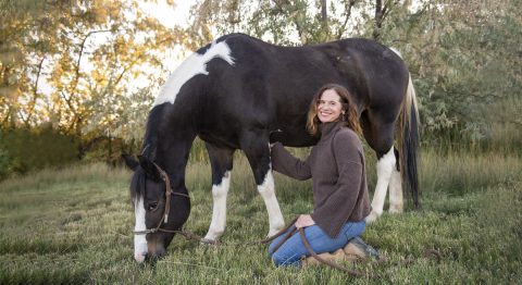 Erin Tanner with horse
